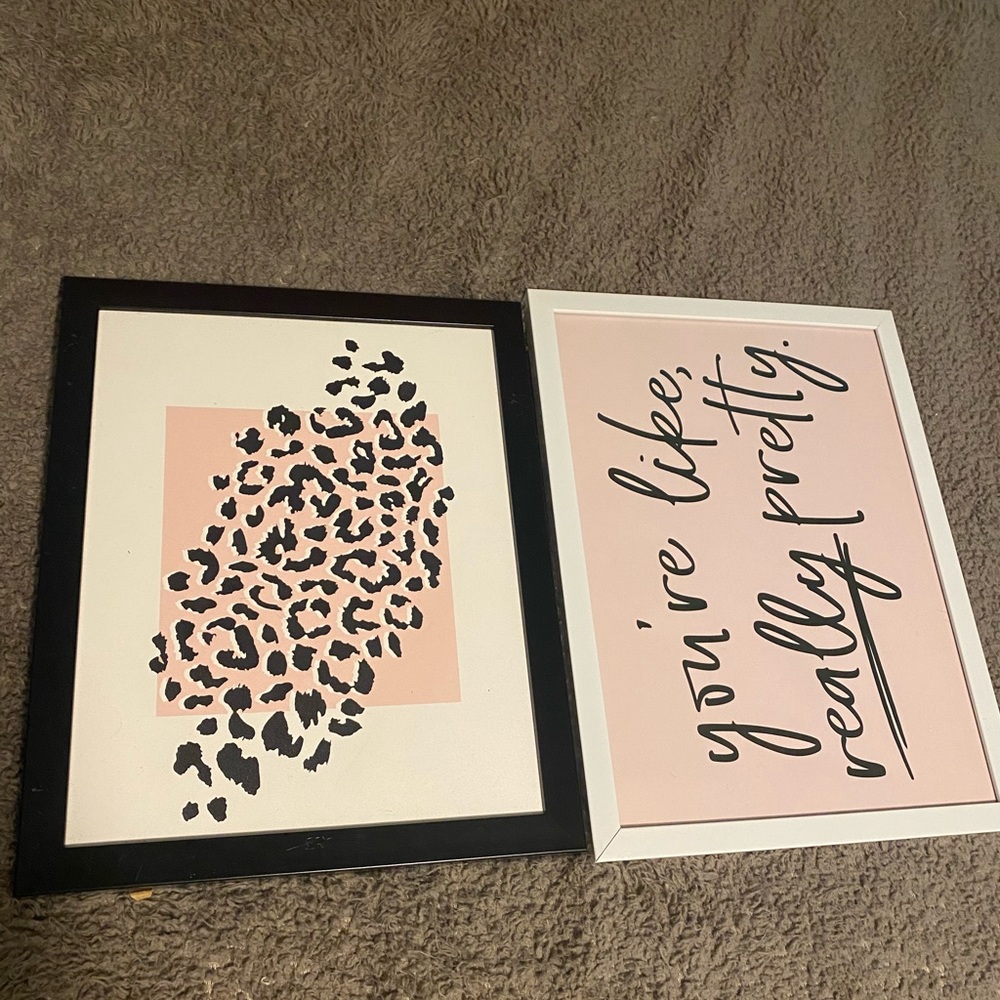 Lots of wall decor!
